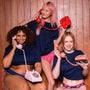 Womens Thongs  (color - Wild Navy)
