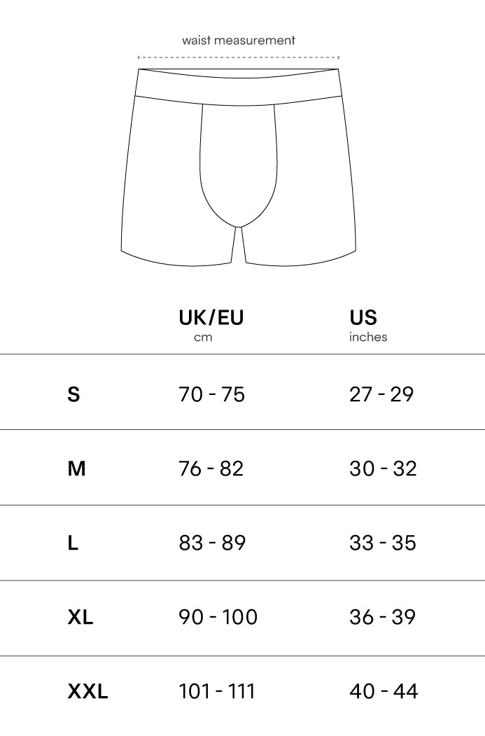 Product Size Guide - Mobile